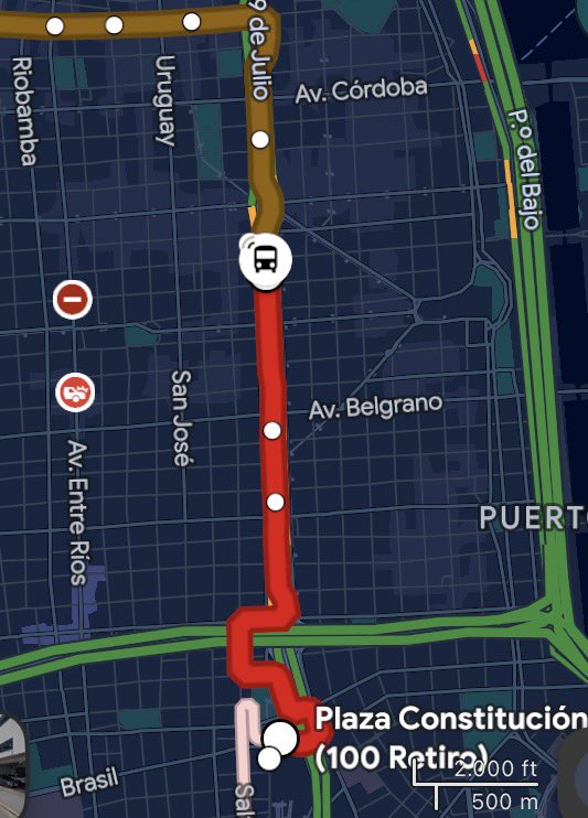 cizaphanes's tweet photo. Maps es lo más inútil que hay. Para que carajo me tomaría el 100 seguido del 39, si el 39 empieza el recorrido en el exacto mismo lugar? https://t.co/jbj9S5rul0