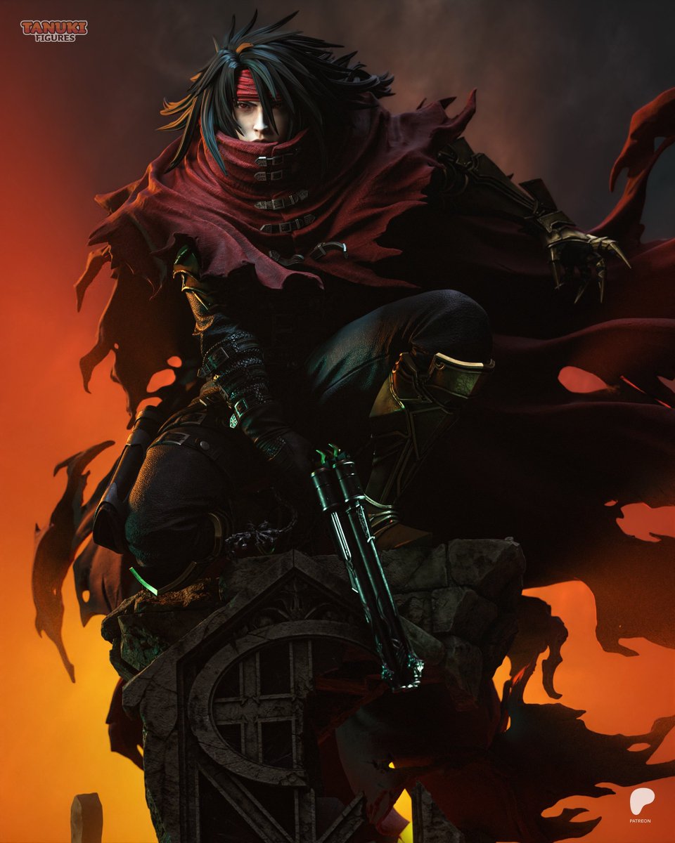 Phantomyre's tweet photo. Vincent Valentine sculpture by Tanuki Figures! (insta)

About time we got some badass Rebirth figures for Vincent. The FF7 art community is an absolute gift. https://t.co/ShwJDgpiTV