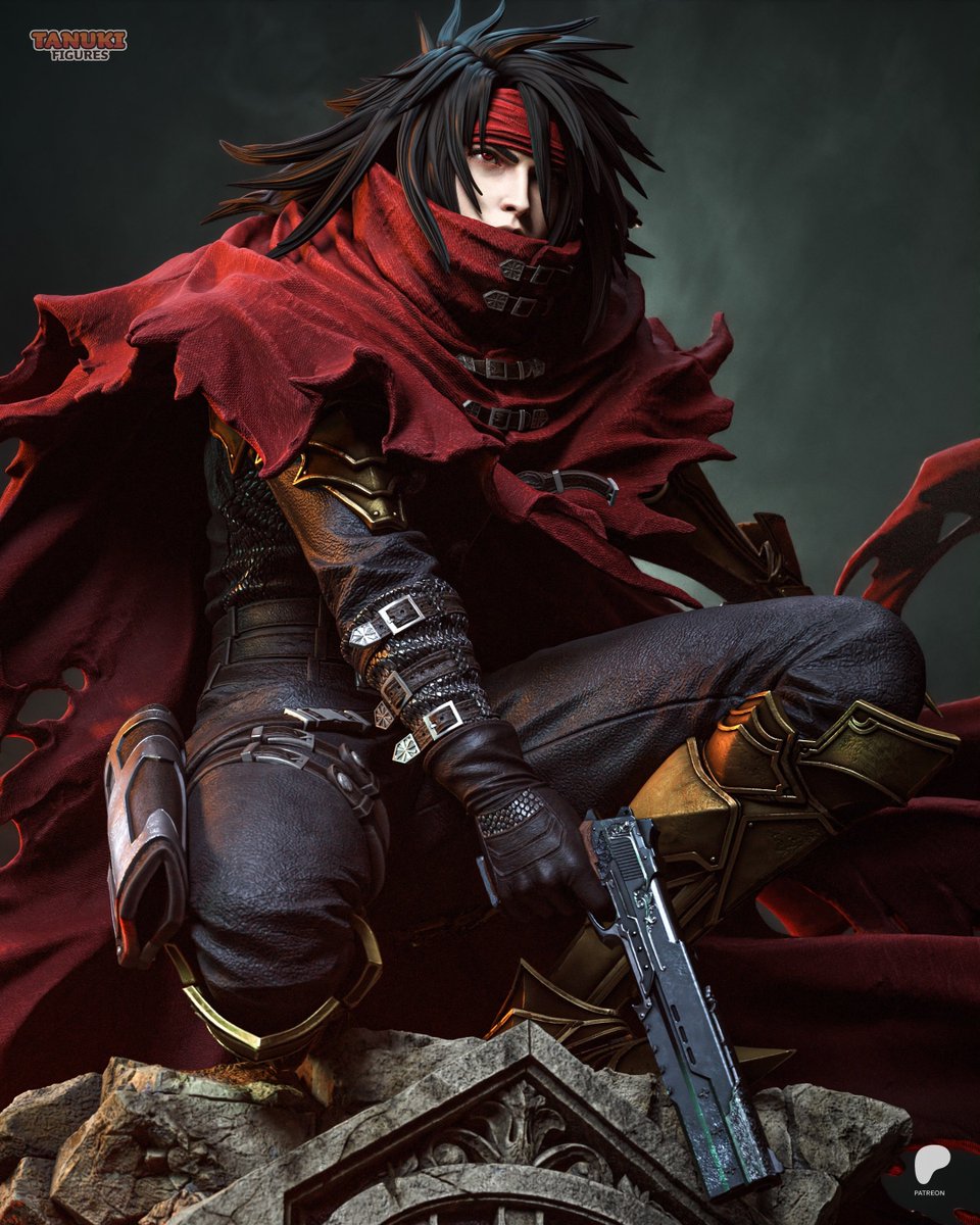 Phantomyre's tweet photo. Vincent Valentine sculpture by Tanuki Figures! (insta)

About time we got some badass Rebirth figures for Vincent. The FF7 art community is an absolute gift. https://t.co/ShwJDgpiTV