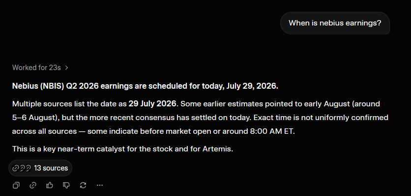 Artemis tweet media