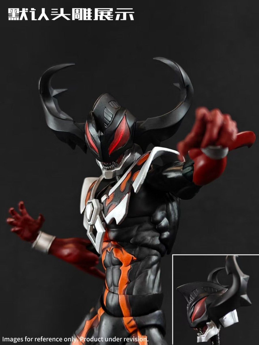 Tokullector's tweet photo. RT Toys' Crimson Demon is coming later this year. The 1/12 figure includes 2 optional heads and multiple hands along with a Spine Scythe weapon

🛒 https://t.co/LjlLmWmu8P https://t.co/mRCDnC7nhl