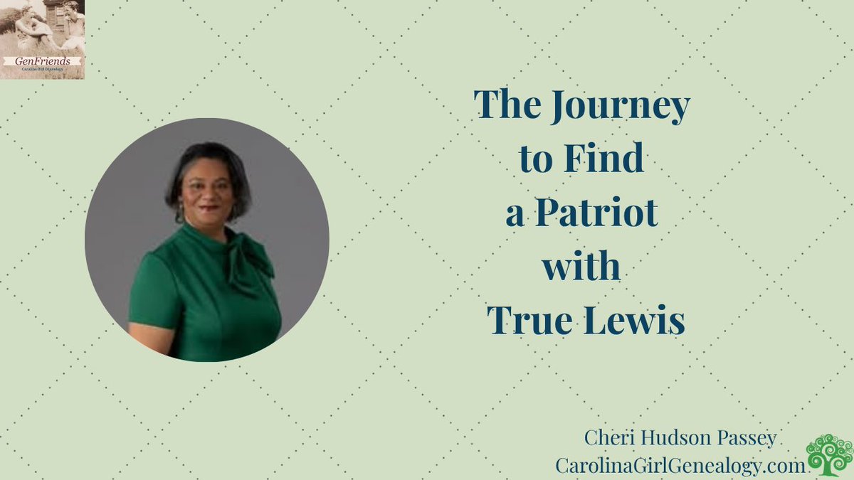 CarolinaGirlGen's tweet photo. On this episode of #GenFriends, True Lewis shares how researching her ancestor led to a deeper spiritual connection with her family, leadership opportunities, and even an invitation from Auburn University. Watch now: https://t.co/RZ6oG6nGdm #Genealogy #FamilyHistory #DAR https://t.co/G02KK4XwlN