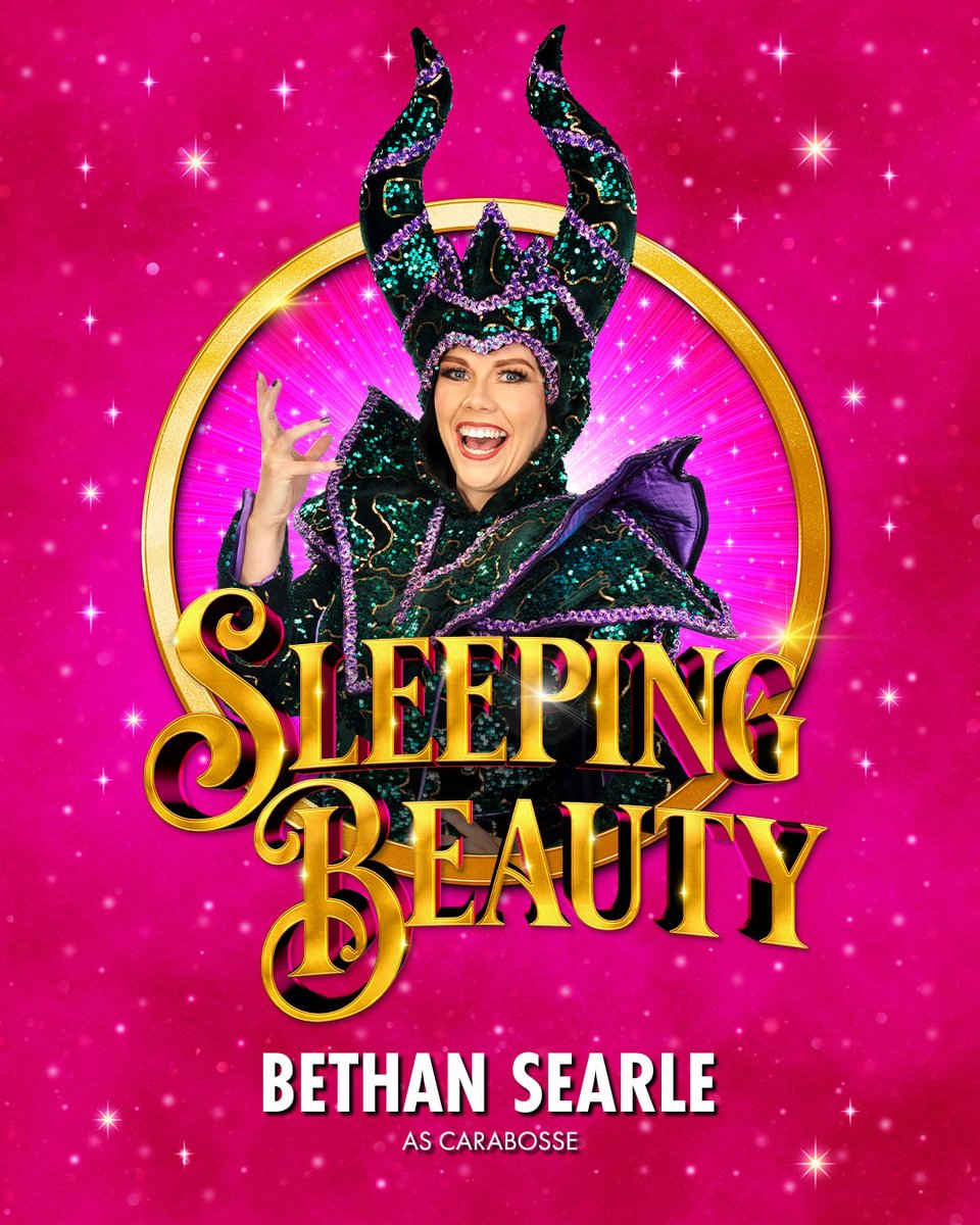 CreweLyceum's tweet photo. 🔮Beware, Carabosse has been spotted in Crewe...

We have a wicked announcement. Bethan Searle will be playing Carabosse in this year's spellbinding panto from Fri 11 Dec - Sun 3 Jan ⭐

Bethan is thrilled to be joining us this Christmas, but Carabosse has other plans... 👀

Help save Beauty from Carabosse's sinister curse this Christmas 👸
The ticket link is in the comments 🎟️