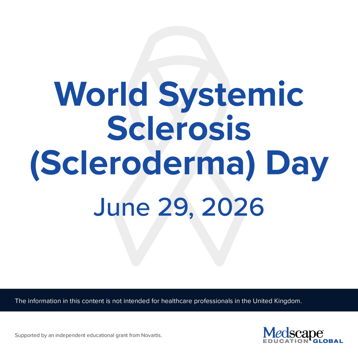 MedscapeRheum's tweet photo. This World Systemic Sclerosis Day, increase awareness of scleroderma and its potentially life-threatening complications. Together, we can support timely diagnosis, collaborative care, and improved outcomes for patients worldwide.

▶️ https://t.co/5LDwNRdS3w https://t.co/mDznP7j27V