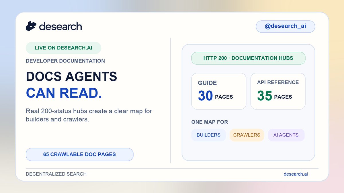 Desearch.ai | Subnet 22 tweet media