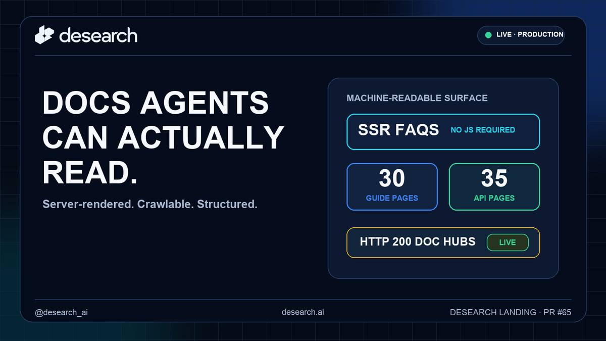 Desearch.ai | Subnet 22 tweet media