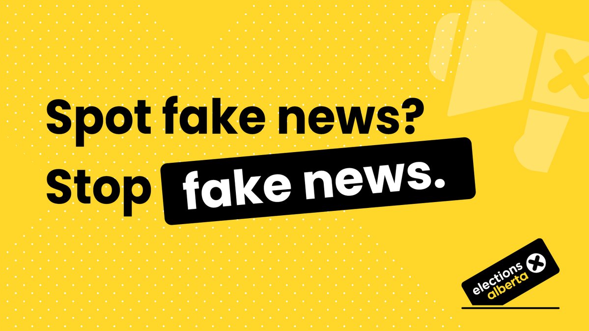 ElectionsAB's tweet photo. Spot referendum misinformation?
📱 Screenshot it
🔗 Save the link
🚩 Report to Elections Alberta

https://t.co/YphvTAb4cs https://t.co/FhrZUjYq3b