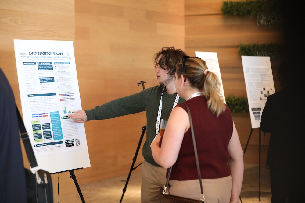 SAEIntl's tweet photo. 📍 Live from #ATS2026

Day 2 is about to begin! Before today's sessions get underway, here's a look back at some of yesterday's highlights, from insightful discussions to meaningful connections shaping the future of automated transportation. https://t.co/RLsVUbd6oN
