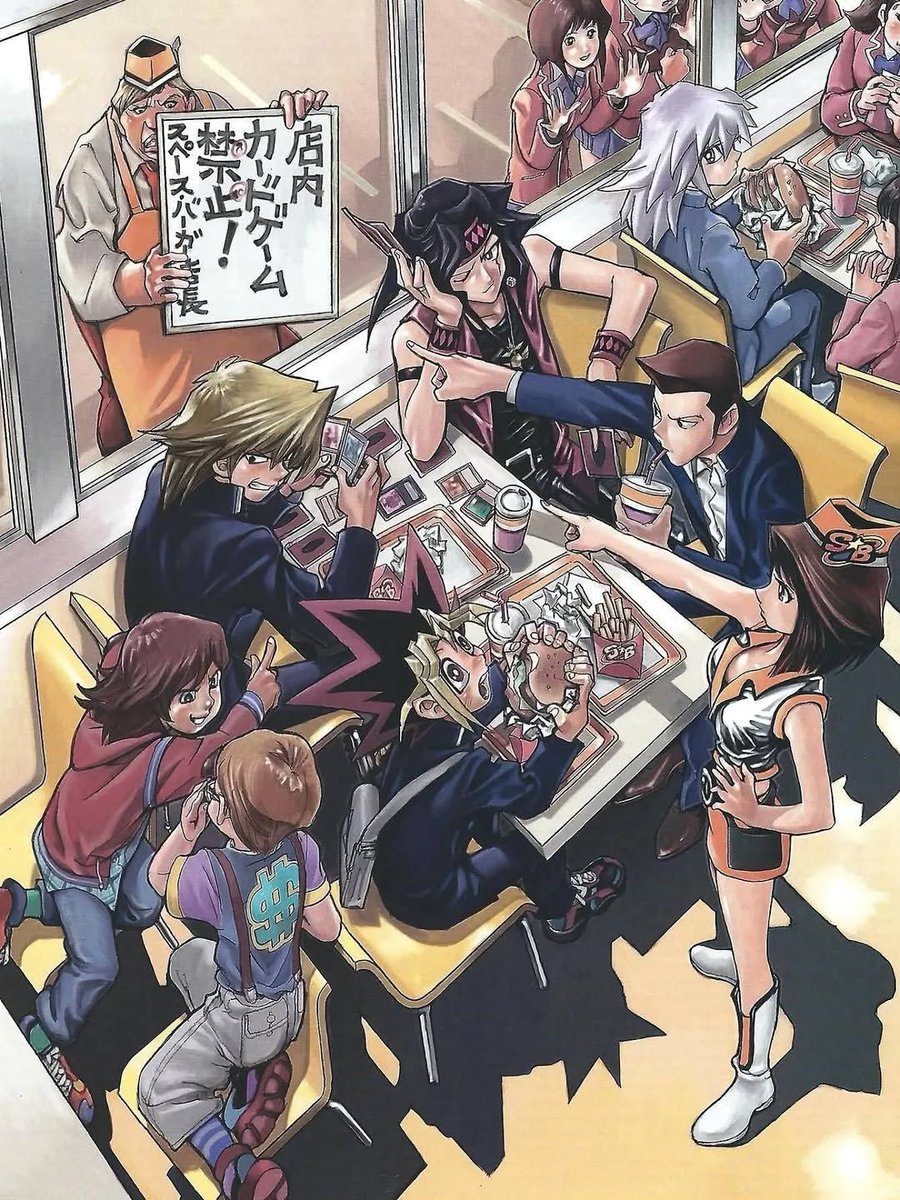 retro_anime's tweet photo. Yu-Gi-Oh! artwork by Kazuki Takahashi https://t.co/EHXCLNJJkh