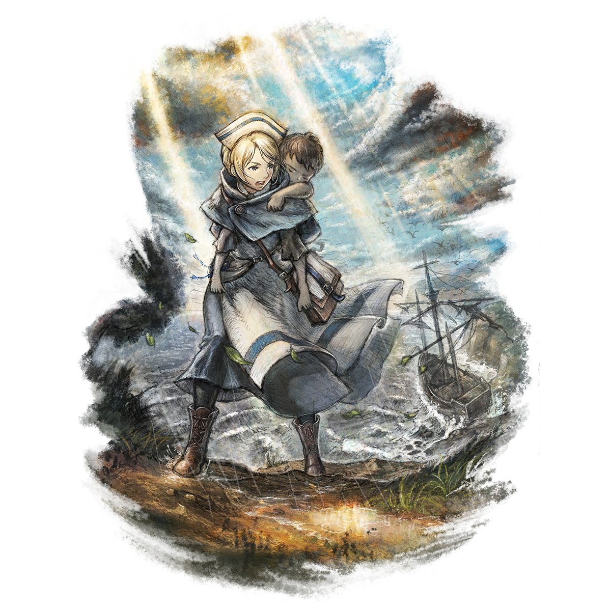 HD2DGames's tweet photo. Embark on an adventure all your own.

📚 Osvald the Scholar
🧪 Castti the Apothecary
✨ Temenos the Cleric
🏹 Ochette the Hunter
💰 Partitio the Merchant
💃 Agnea the Dancer
🗡️ Throné the Thief
⚔️ Hikari the Warrior

Octopath Traveler II launches October 1st on Nintendo Switch 2! https://t.co/x6Do4Kdbgu
