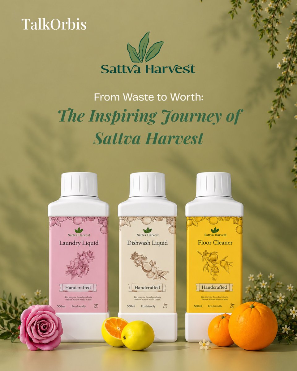 talkorbis's tweet photo. From agricultural waste to sustainable value.

Read how @SattvaHarvest  is building a greener future by transforming crop residue into impactful solutions.

Read the story:
https://t.co/0TX0XaeLxF

#TalkOrbis #SattvaHarvest #StartupStory #Sustainability #AgriTech #Innovation https://t.co/BrJZ6CnRpp