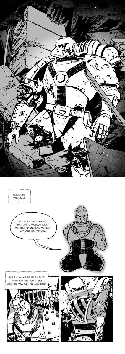 theOldCrane's tweet photo. #Warhammer40k #oc
MY AMPUTEE BROTHER
Chapter1（1/5） https://t.co/6hajRvWDiG