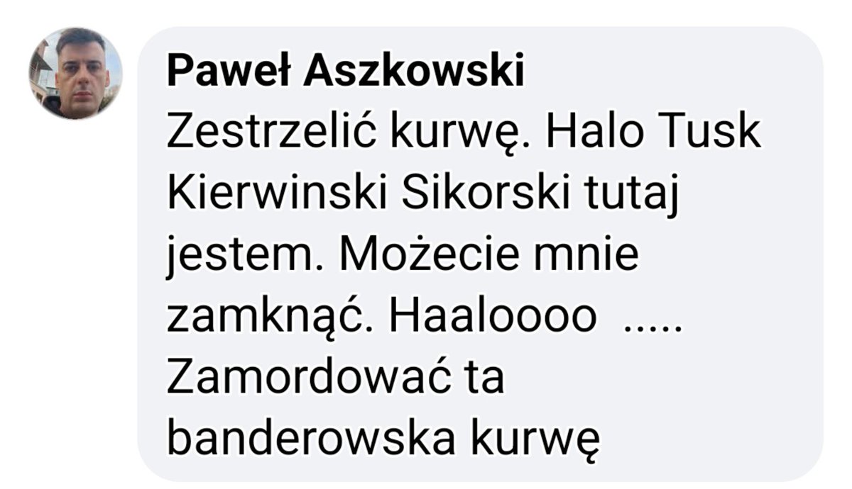 Zosia99363505's tweet photo. Miłość górala, do lądującego Prezydenta Ukrainy, lub do Premiera Polski, ktorzy lądują dziś na Lotnisku w Lublinie.
@MKierwinski to, do Pana skierowane, między innymi!
On, chce żeby pan go zatrzymał, proszę spełnić prośbę, tego faszystowskiego, gnoja 👍 https://t.co/mj32elOwkl