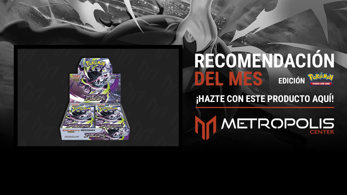 MetropolisCnter's tweet photo. ‼️RECOMENDACIÓN DEL MES: EDICIÓN #POKEMONTCG
➡️Caja de sobres de #Abysseye (JAP)
🤩También disponible sobres sueltos. Y no, no a 0 euros...
📱Producto disponible aquí: https://t.co/mELw5RfLPe https://t.co/6eS7XZX2Xx
