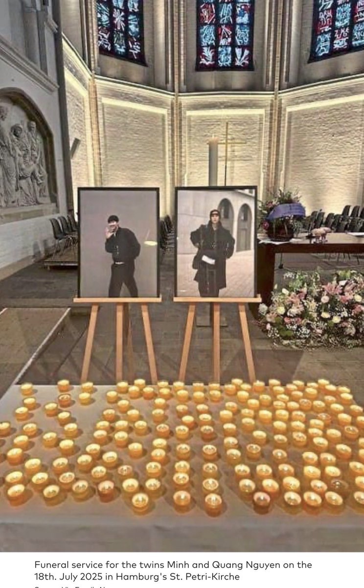 NaomiSeibt's tweet photo. ALWAYS A MOHAMMED.

Welcome to GERMANISTAN 🇩🇪

> Two Christian Vietnamese men were ran over by the Syrian Mohammed high on laughing gas.

> A third one lost his leg as it got caught up in the vehicle while he was still on the hood.

> MOHAMMED was said to be “well integrated”, and “in an exceptional psychological state” when he kiIIed them. 

The Vietnamese brothers came to Germany to learn German and study medicine to become dental assistants. 

Mohammed came to be a retard.