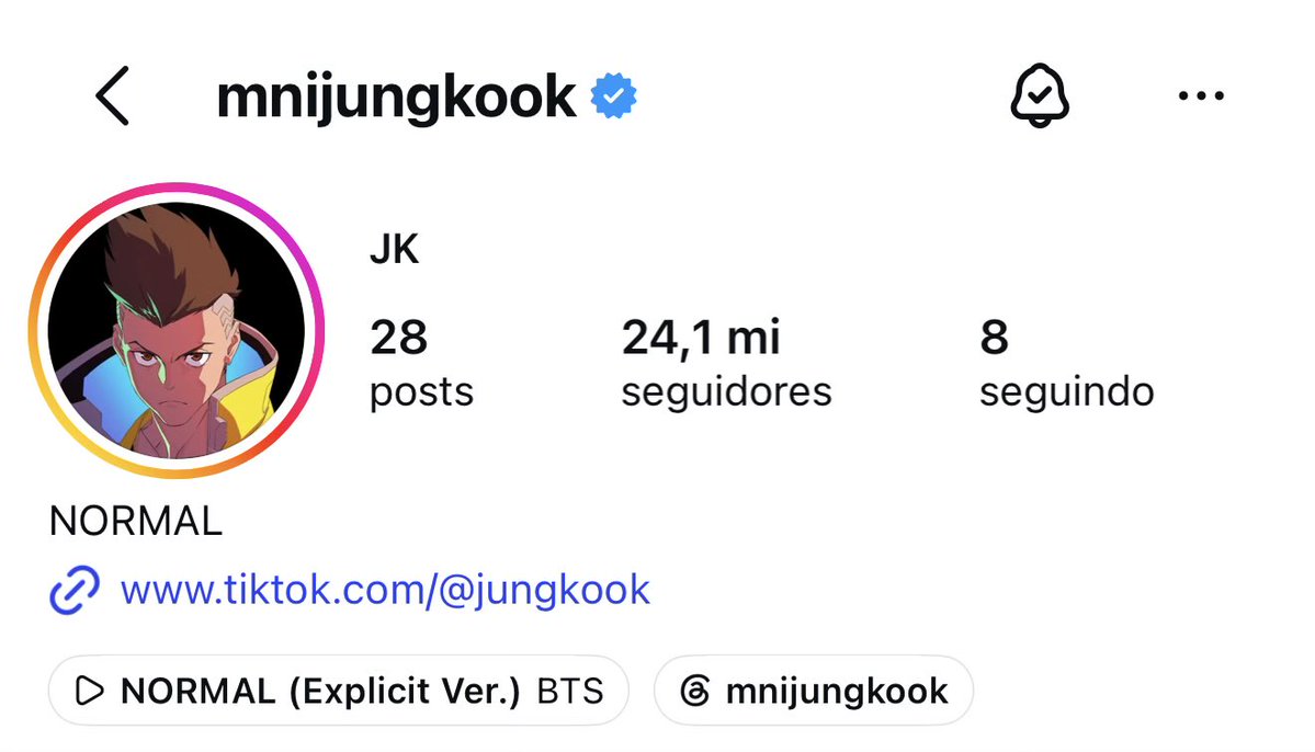 poprincejk's tweet photo. to achando muito camp os portais de notícia falando sobre a decisão do grupo super importante contra o grammy etc e aí tem print do perfil do jungkook com esse icon https://t.co/IcZ3dVv37G