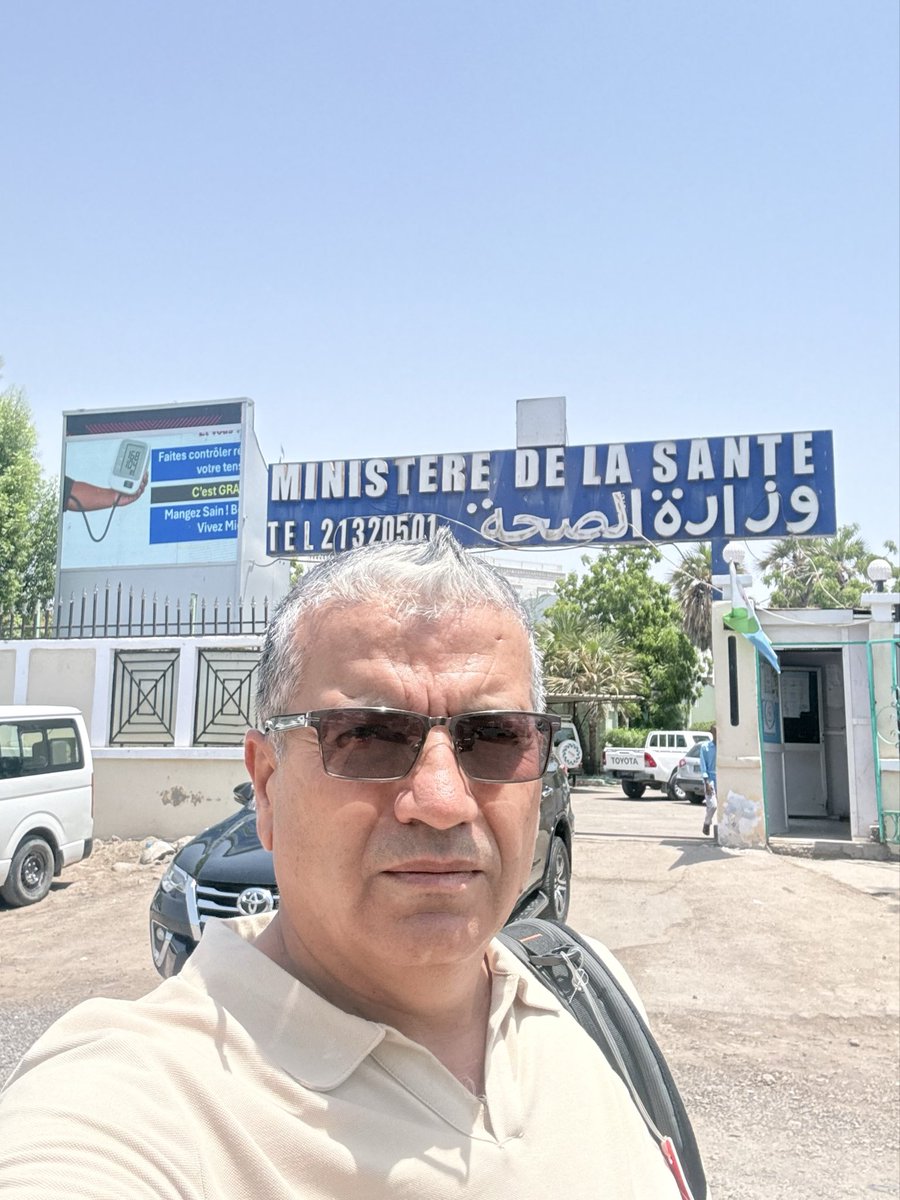 DRMBEYDILI's tweet photo. #MedicalPoint International Hastanesi İzmir heyeti Başkanı Dr.Muhtar BEYDİLİ Cibuti Sağlık Bakanlığını ziyaret ederek Bakanlık Genel Sekreteri Sayın Mohamed Ali Mohamed ile bir araya geldik.
Sağlıkta eğitim,hasta sevkleri ve stratejik iş birliği konuları görüşüldü.

#Cibuti https://t.co/tmvEaNjuh8