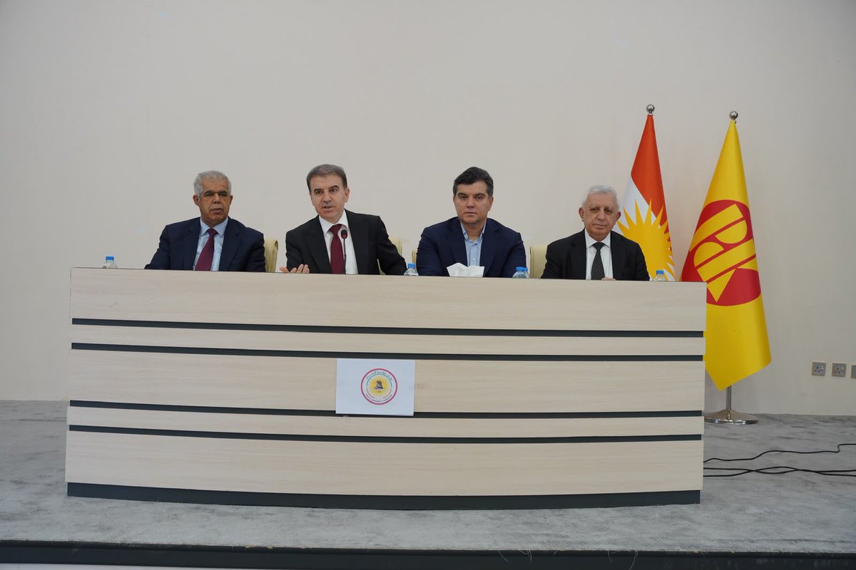 heminhawrami's tweet photo. In Amedi today visited the KDP’s 18th Branch and held a detailed meeting with our senior cadres. Exchanged views on organizational developments , assessing past election results , further developing our Human Resources for the future endeavors and better engagement with people. Briefed them on recent political developments. Answered some of their questions and observations.
