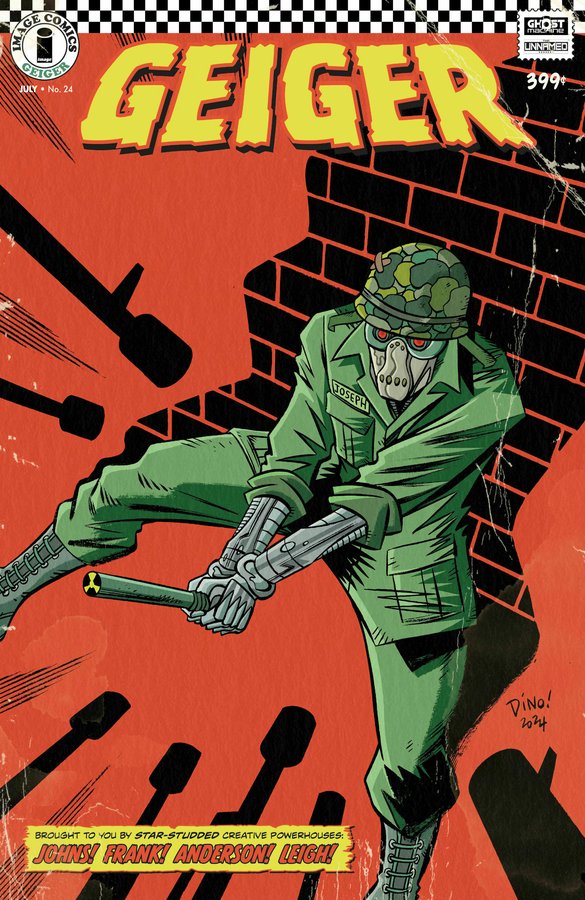UnComicMas's tweet photo. Reseña 5/5☢️  de Geiger #24

https://t.co/uy4rJJAzxJ

Guionista: @geoffjohns
Dibujo y portada: #garyfrank
Color: @bdanderson13
Portadas alternas: @deanhaspiel, Jesus Merino, Brian Reber

Ya disponible en @ImageComics y @GhostMachinePro
cc @ghostmachinefan https://t.co/cuM8tofmln