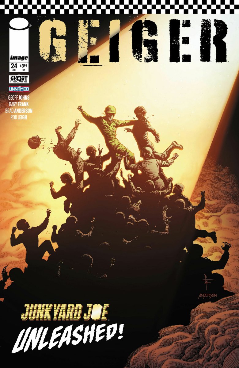 UnComicMas's tweet photo. Reseña 5/5☢️  de Geiger #24

https://t.co/uy4rJJAzxJ

Guionista: @geoffjohns
Dibujo y portada: #garyfrank
Color: @bdanderson13
Portadas alternas: @deanhaspiel, Jesus Merino, Brian Reber

Ya disponible en @ImageComics y @GhostMachinePro
cc @ghostmachinefan https://t.co/cuM8tofmln