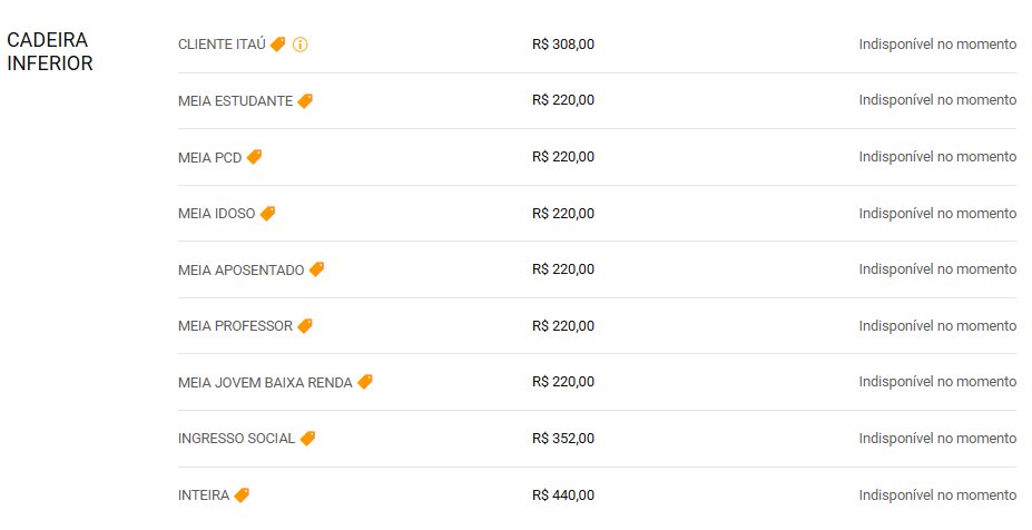 felpsgalvao's tweet photo. Pré-venda dos cartões Itau do Jão no Nubank Parque com todos ingressos reservados em menos de 5 minutos. https://t.co/cpFKmKoROU