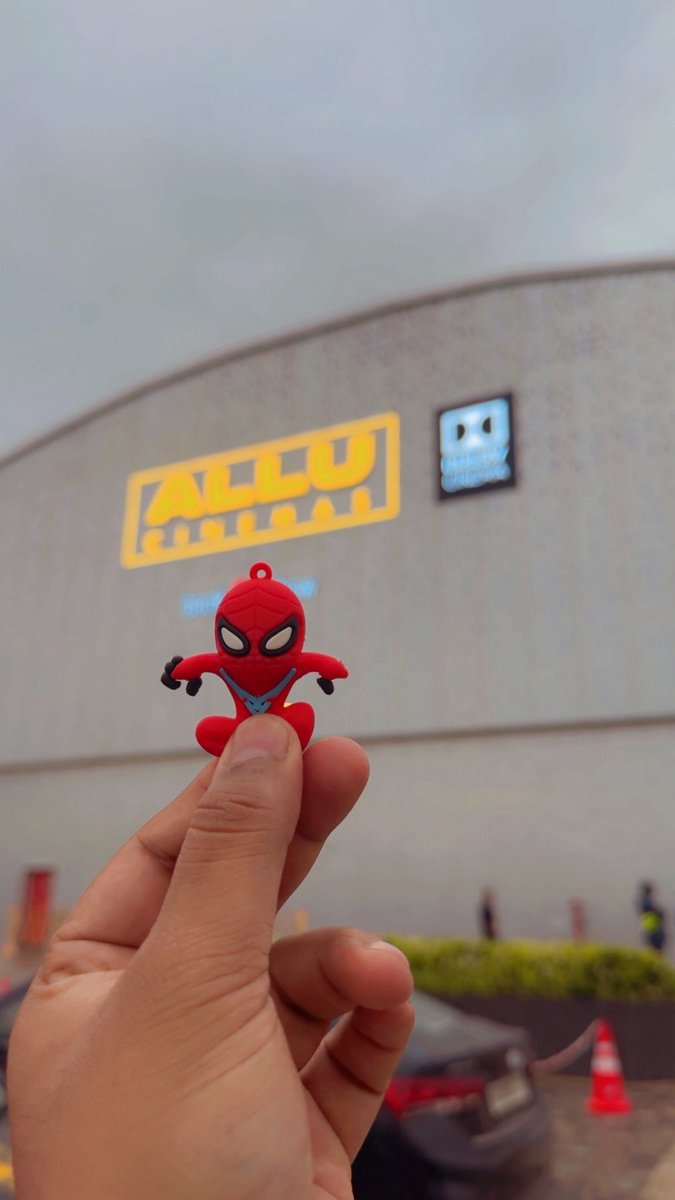 akhilimz's tweet photo. Spider-Man Brand New Day Premiere! 

#SpiderMan @AlluCinemas https://t.co/8zSI3BjPho