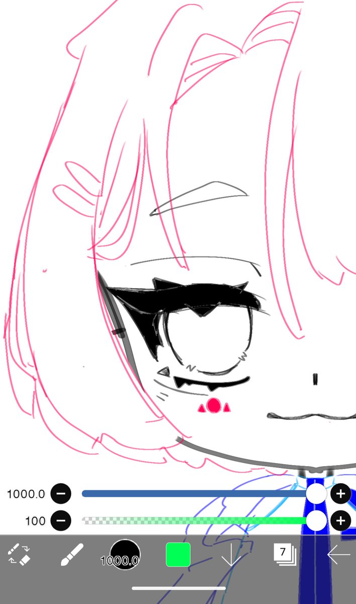 Runpa_0309's tweet photo. 創作キャラ描いてる
(まずはミニキャラで描くことにした) https://t.co/Lv0WocDRqb