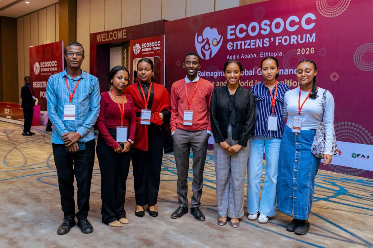 court_afchpr's tweet photo. Justice must be within the reach of every African.
That was the key message from the @court_afchpr at the 2026 African Union ECOSOCC Citizens' Forum in Addis Ababa, Ethiopia.
Registrar  of the Court Dr. Robert Eno called on African Union African Union to  ratify the Protocol establishing the Court, deposit or re-deposit the  declaration under Article 34(6) to expand direct access to the Court,  and fully implement the Court's judgments.
He also highlighted the vital role of civil society in helping citizens understand and access the African human rights system.
As  the Court marks 20 years of operation, Dr. Eno reflected and shared  progress on two decades of advancing justice, strengthening the rule of  law and protecting human rights across Africa.
"Civil  society must reimagine an African Court, not as a court of last resort  for States, but as a first refuge for citizens; as a court for the  people and not just about the people."

2026 ECOSOCC Citizens' Forum | Addis Ababa, Ethiopia
hashtag#AfricanCourtAt20 hashtag#AfricanCourt hashtag#ECF2026 hashtag#ECOSOCCECF2026 hashtag#AccessToJustice hashtag#HumanRights hashtag#RuleOfLaw