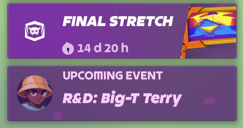 m1fe_x's tweet photo. New Event Coming Tomorrow 🚨
🔹R&D : Big-T Terry
Big-T was an in-game event in Season 2 where you could control a mecha! 👀
I hope we get some mecha skins in this event pass! 🔥
#joinmoco #SupercellCreator https://t.co/odiBGDeCsr