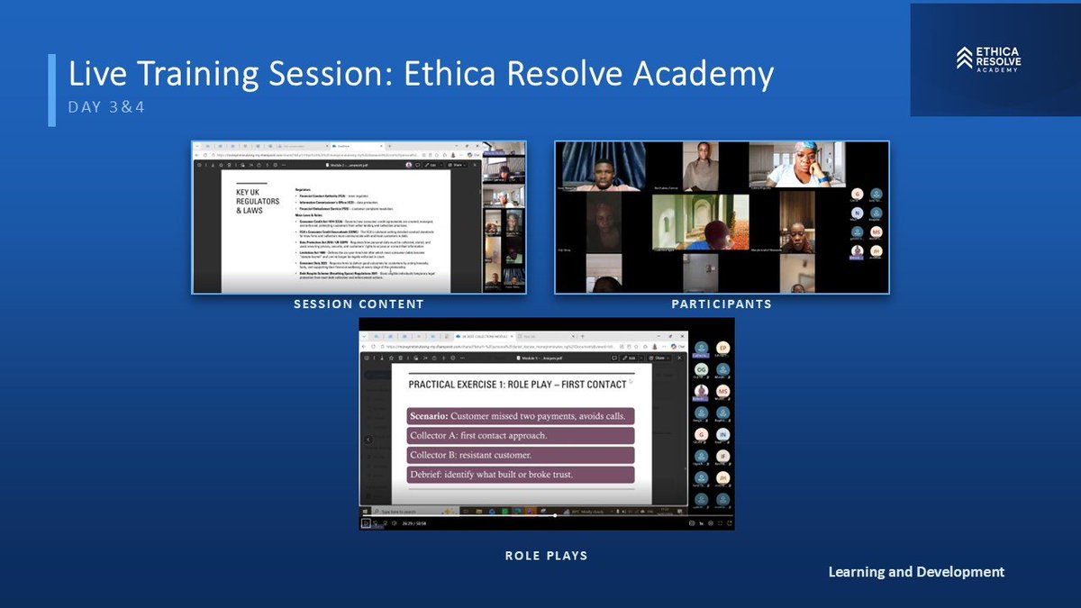 ethicaresolvecc's tweet photo. A great opportunity for participants to experience our workplace, meet the team and connect learning with real-world business.

More highlights from the programme coming soon.

#EthicaResolveAcademy #WorkplaceLearning https://t.co/JhuX4x1cyK