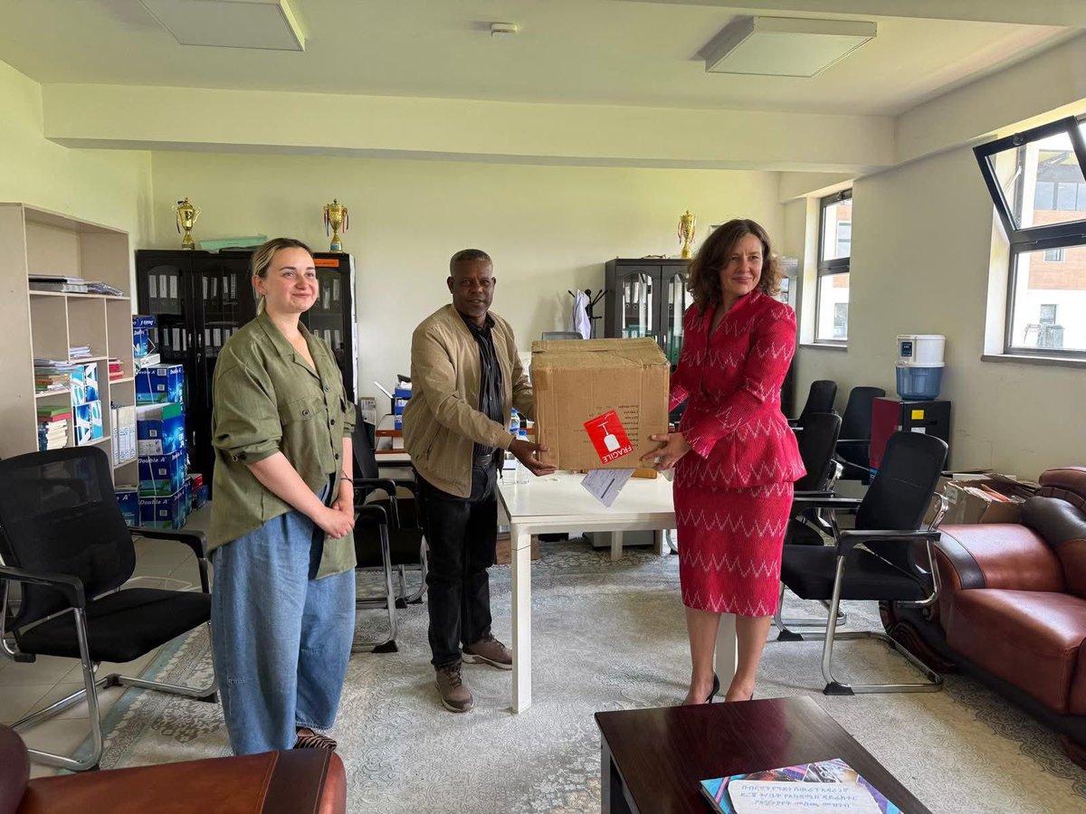 TurlovforChess's tweet photo. 🌍 Creating more opportunities through chess

During my visit to Ethiopia, I had the pleasure of meeting with State Minister Mekiyou Mahammad Abadiga and representatives of the Ministry of Culture and Sport of Ethiopia to discuss how we can work together to expand chess and create more opportunities for young people.

We share a common vision: making chess more accessible through education and strengthening international cooperation for the benefit of future generations. ♟️📚

A particularly meaningful moment of the visit was the distribution of 33 specialised chess sets for children with visual impairments to four schools and educational centres supporting blind children across Ethiopia. 

Starting from the next academic year, the Ethiopian Chess Federation will also introduce regular chess lessons at the Sheikha Fatima Bint Mubarak School for the Blind.

I would like to express my sincere gratitude to Geleta Teshome Bekele, President of the Ethiopian Chess Federation, for his leadership, dedication and warm hospitality. His commitment to developing chess in Ethiopia is creating lasting opportunities for children and inspiring the next generation of players.

Every child deserves the opportunity to learn, play and grow through chess. I am proud that the International School Chess Federation, FIDE and the Ethiopian Chess Federation are working together to make that vision a reality. 

#TurlovforChess #ChessForAll #ChessInEducation #FIDE #ISCF #Ethiopia #Inclusion #Chess