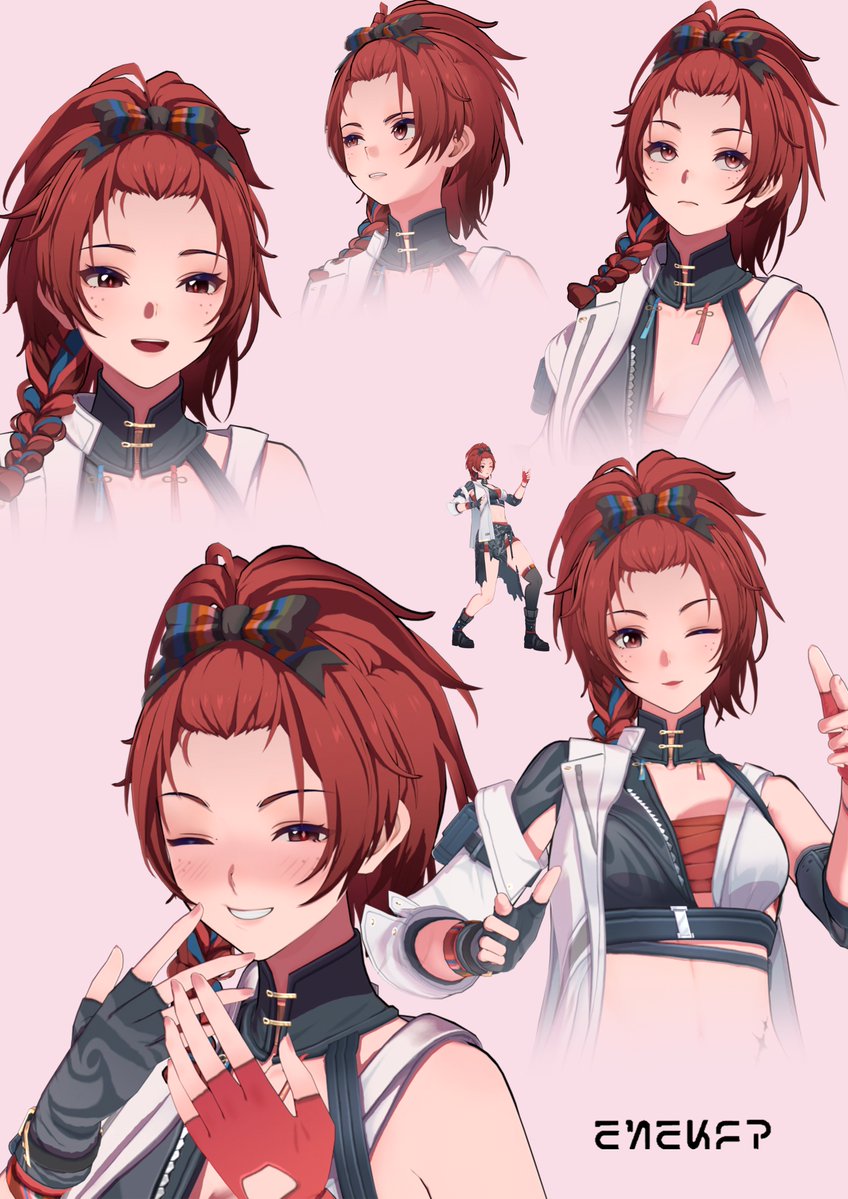 Amaris_Xiaofang's tweet photo. Chixia renders https://t.co/IWQIG8vi8S
