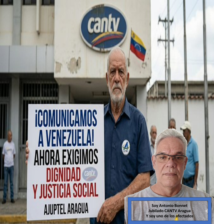 bonnet2604gma's tweet photo. #30Jul Directiva de #Cantv recorta unilateralmente Bono Vital de $200 a $150. Jubilados exigimos respeto a derechos y calidad de vida. ¡Basta de atropellos! #JusticiaYa #JubiladosCantv #CantvCumpleYa @salaprensaCantv @NTN24 @CorteIDH #RestituyanElBono #JubiladosCantvEnLucha https://t.co/OOAKGuKEgO