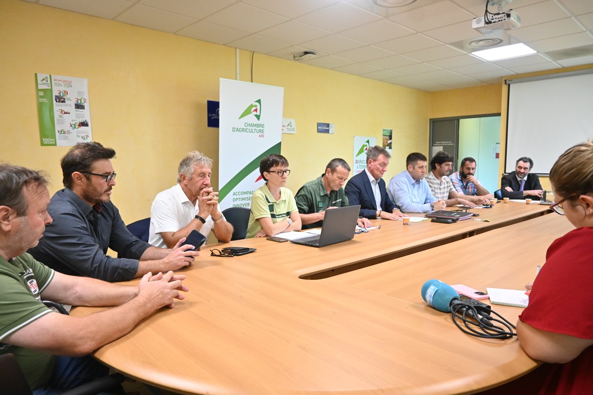 Image de Préfet de l'Aude - #SignatureConvention #Pastoralisme I 🌿🐑 Face aux défis du changement climatique et du risque d’inc