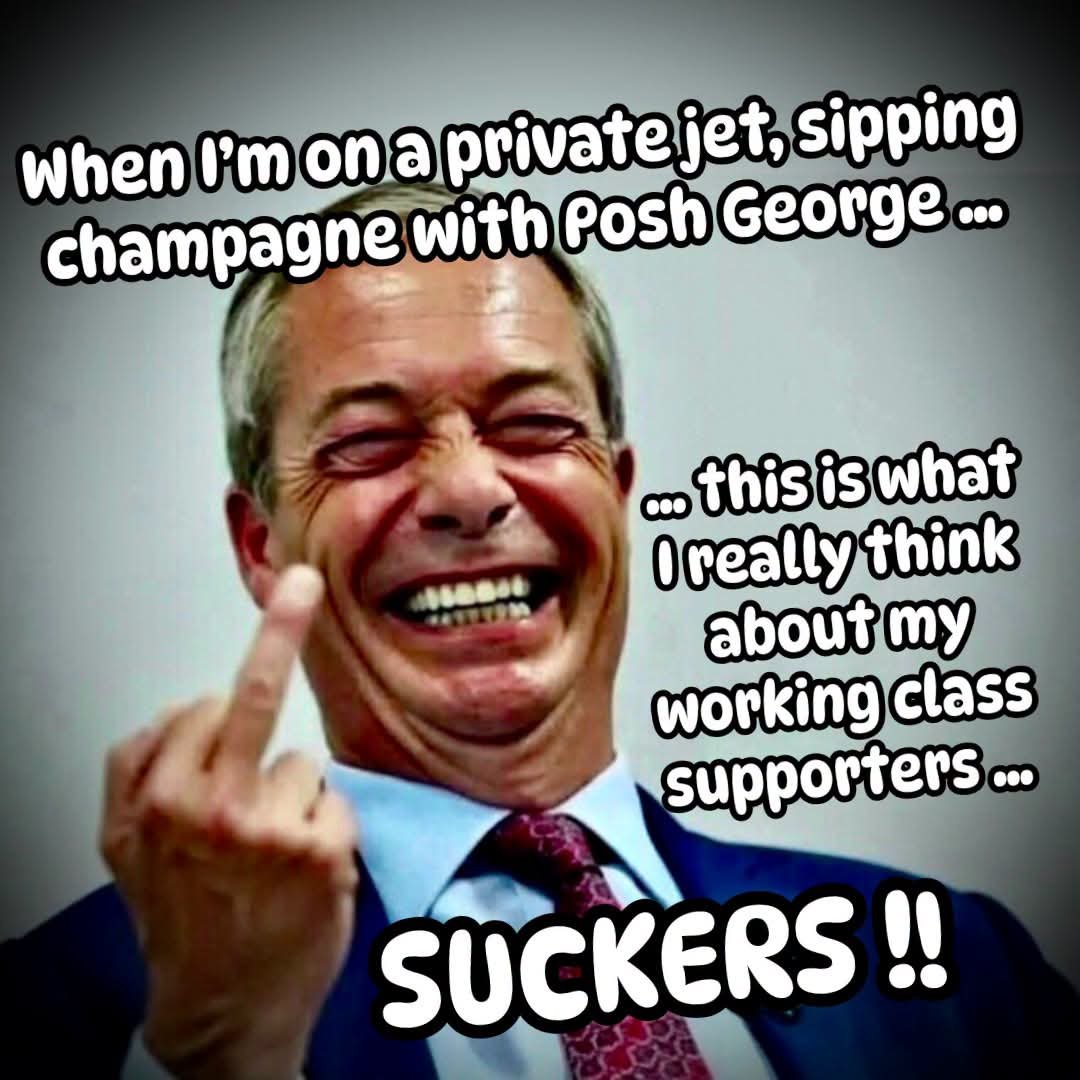offbeatzoe's tweet photo. @Msulliv52350306 @metpoliceuk @REFORM @Nigel_Farage I know! AWFUL!!
Reform voter who admitted inciting racial hatred after using social media to post about setting fire to hotels housing asylum seekers following the Southport stabbings has been jailed for two years and seven months.
Deform = Grifting bullshit!! https://t.co/MX4fqCdahD