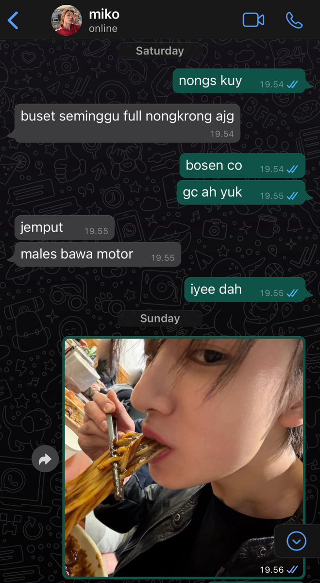 seanfaiyazs's tweet photo. #keonhyeon four tweets au

nangor effect atau boyfriend effect? https://t.co/09Po099qhB