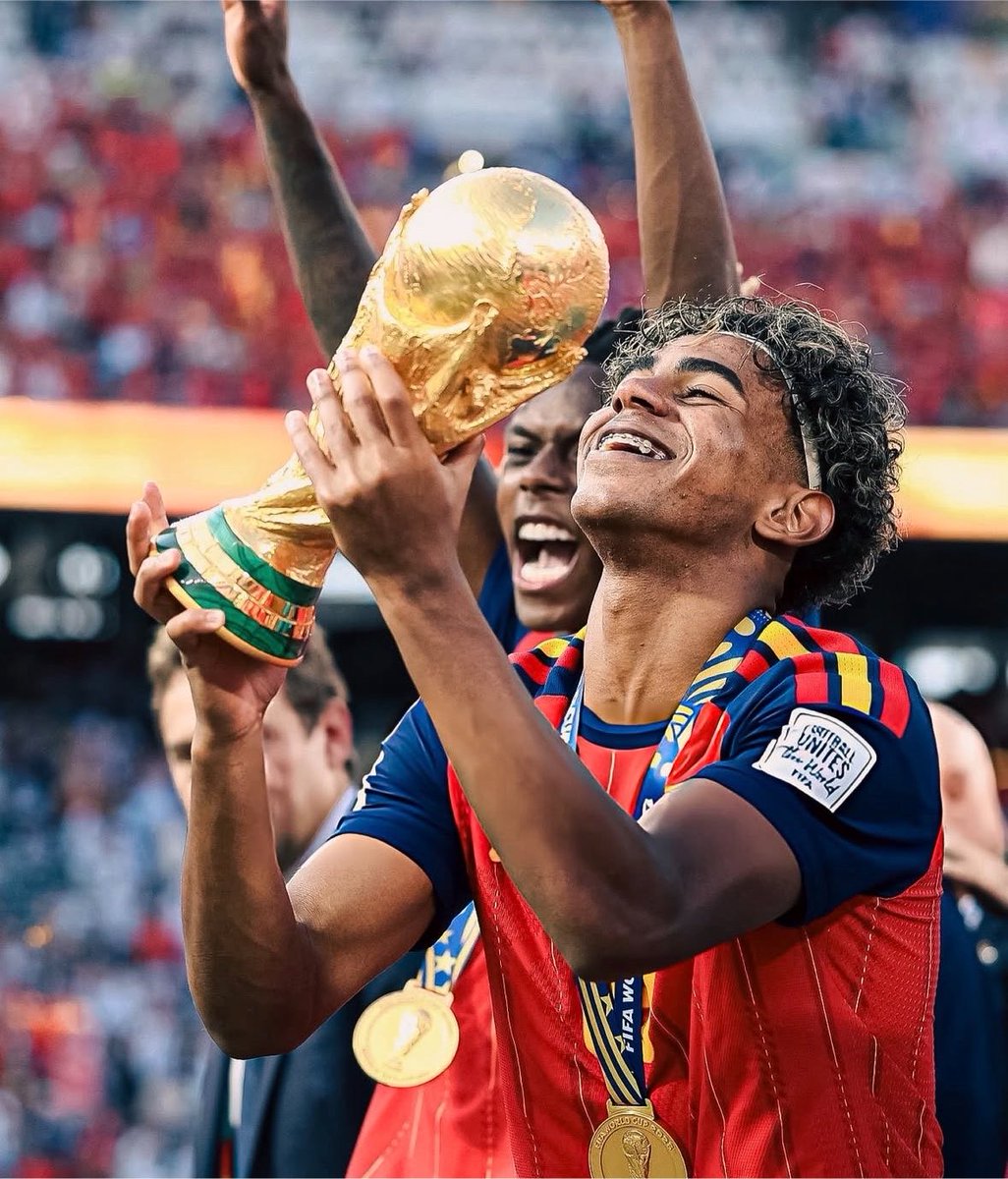 Tobs_fc's tweet photo. Mbappe winning the World Cup at the age of 19 vanished because Yamal won it at a younger age. 

His only legacy has been erased by his biggest rival. 😭 https://t.co/vN1UHnGlhL