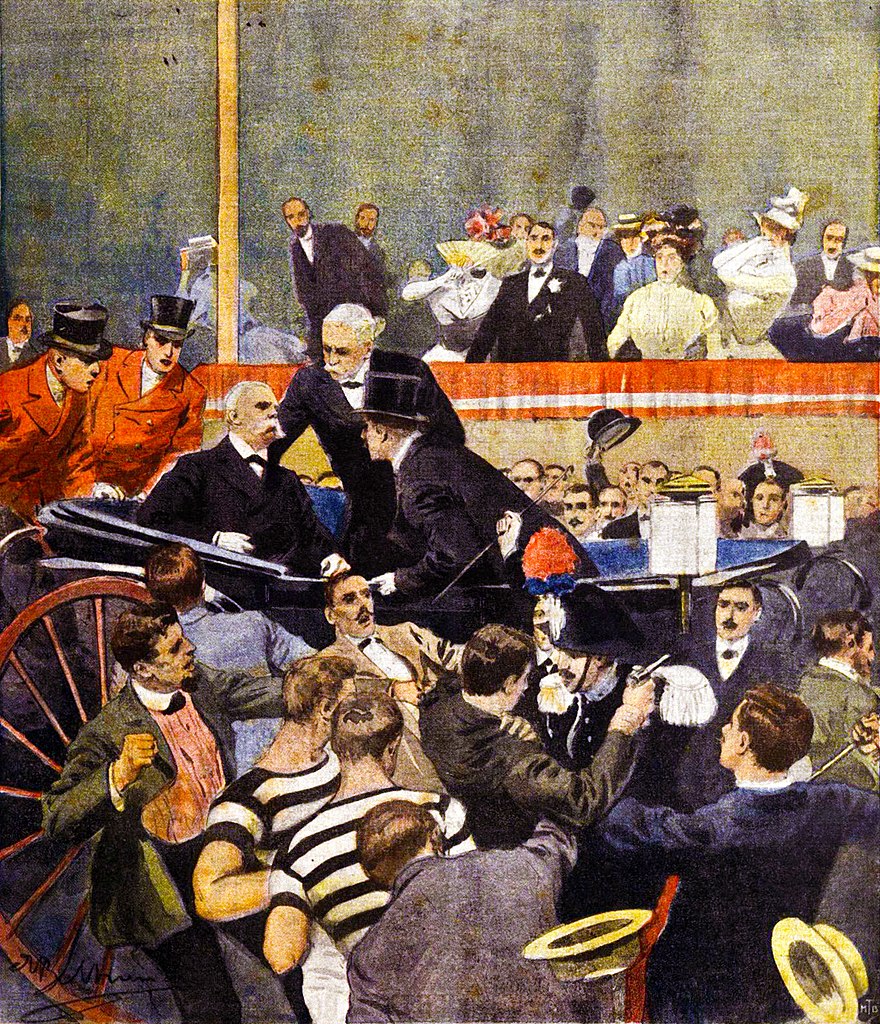 wrkclasshistory's tweet photo. #OtD 29 Jul 1900 King Umberto I of Italy was assassinated by anarchist Gaetano Bresci in revenge for the brutal suppression of a workers' demonstration in Milan which left hundreds dead. This is a history of the events: https://t.co/T5OaC3KSkX https://t.co/debHjWWV7q
