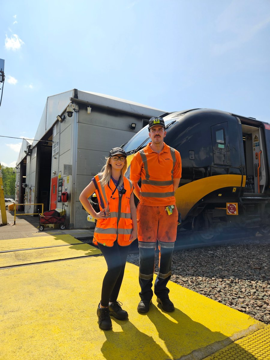 its_chloehill's tweet photo. Great day today @AlstomUK at the Crofton Depot 🙌🚆🫶
@Alstom https://t.co/deD25B7iaA