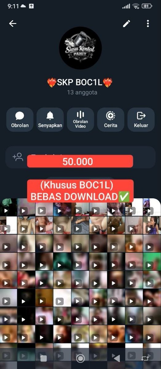 SusuKenTALkh's tweet photo. Grup Viral🔞

Semua Serba 50.000✅

Minat Join Langsung Hubungi Admin⬇️

https://t.co/279Rx1Pmlw
https://t.co/279Rx1Pmlw https://t.co/CBek6iRzsq