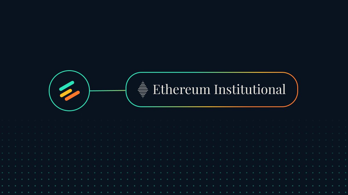 eulerfinance's tweet photo. Bringing institutions onchain takes close collaboration across Ethereum.

@ethereuminsti is bringing the ecosystem into closer alignment toward that goal.

Euler is pleased to be part of it. https://t.co/KUJnSfZjtv