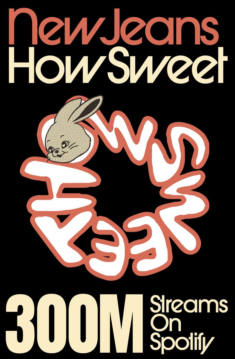 NewJeans_ADOR's tweet photo. 🐰Congratulation!💙

'How Sweet' 스포티파이 3억 스트리밍 달성을 축하합���다!
'How Sweet' hits 300,000,000 Streams on Spotify!

#NewJeans #뉴진스 #NewJeans_HowSweet #300MILLION https://t.co/EDKDJThNpC