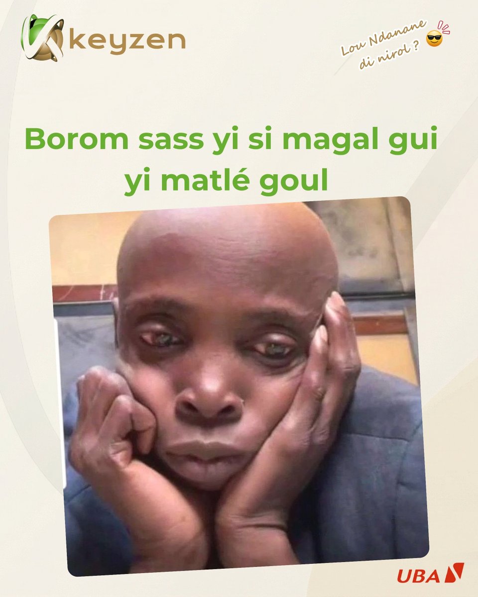 KeyzenSn's tweet photo. Brom sass yi matlé goul yi en ce moment🙄😂
#keyzen #uba https://t.co/P1ihZ3jGW7