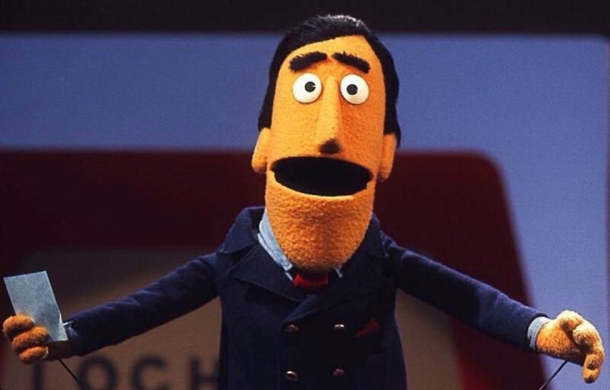 Super70sSports's tweet photo. The great Guy Smiley, ladies and gentlemen. Always enhanced any Sesame Street episode. https://t.co/75tSLolV8H