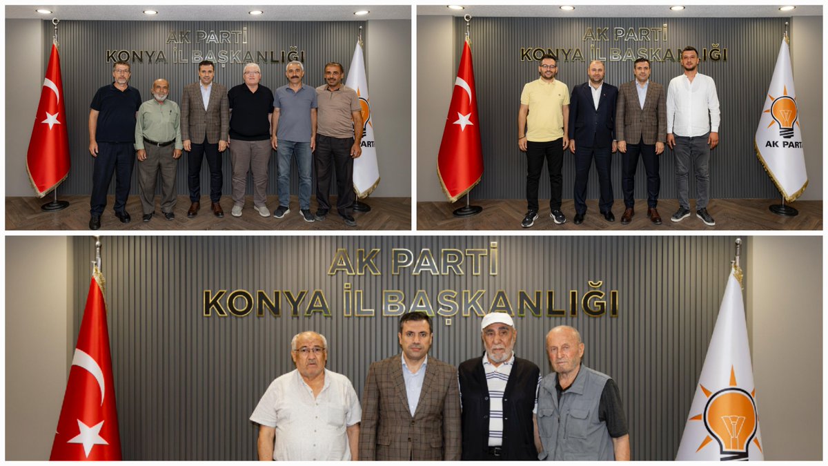 aktanitimkonya's tweet photo. İl Başkanımız Sayın Fatih Özgökçen, İl Başkanlığımızda Konya’mızın kıymetli sivil toplum kuruluşları ve kooperatif temsilcilerini ağırlayarak istişarelerde bulundu.

📌 Anadolu Kartalları Görme Engelliler Kulübü
📌 İki Doğu İki Batı Uluslararası Öğrenci Derneği
📌 Önce Eğitim Derneği
📌 Yeryüzü Kadınları Kooperatifi
📌 Küçük Muhsine Köyü Yardımlaşma ve Dayanışma Derneği
📌 Taşkentliler Derneği
📌 Çumra Tahtalıköy Yardımlaşma ve Yaşatma Derneği