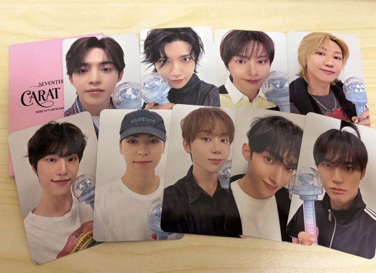 Ychgf4's tweet photo. SEVENTEEN CARAT LAND ケレン トレカ 交換

【譲】画像1.2枚目

【求】ジョシュア＞ミンギュ

CARAT ZONEはレート考慮お願いします。

お断りは♡
郵送もしくは名古屋市内手渡し希望。
お気軽にお声掛けください。 https://t.co/N7JG7QdITv