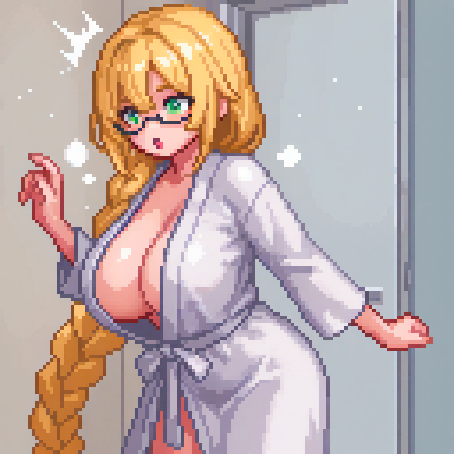 SaltCoreArt's tweet photo. I didn't see you standing there 🫧😲

#pixelart #ドット絵 https://t.co/cJS2KMkbSc
