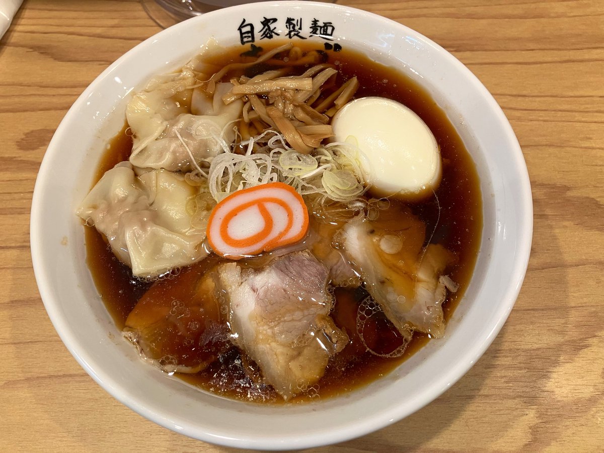 miyatsubaDX's tweet photo. 特製醤油ラーメン
#菊川
#自家製麺あいづ https://t.co/5i8Ms6ri1k