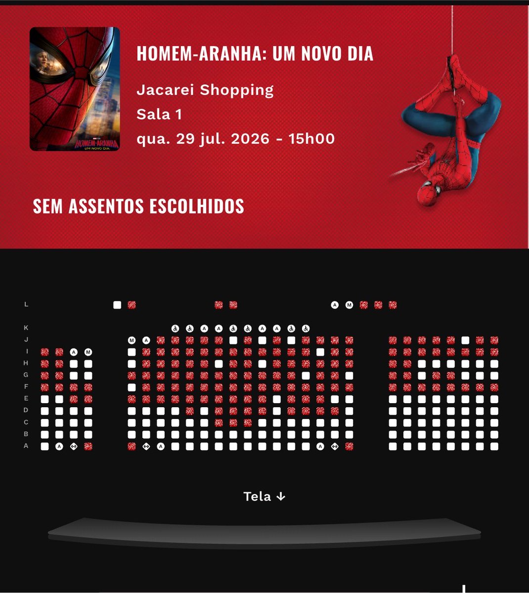 belle_0s's tweet photo. Como está a sala de vocês para hoje ? 

#homemaranha #cinema https://t.co/Zezg6zAJCy