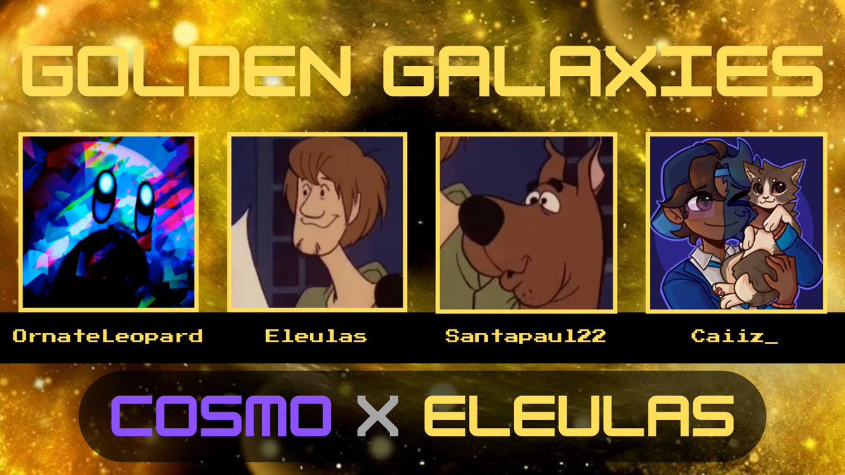 KoenigEule's tweet photo. Announcing the🌌Golden Galaxies 🌌

@OrnateLeopard75 
@KoenigEule 
@DefinitivndPaul 
@oCaiiz https://t.co/8cLtL1JgxP